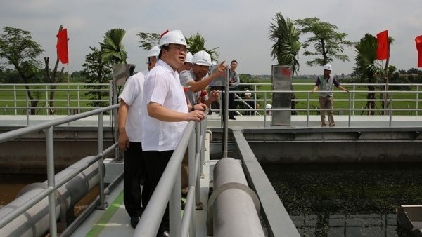 Modern wastewater treatment plant inaugurated in Bac Ninh - ảnh 1